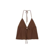 Pull&Bear Top PACIFIC rjava