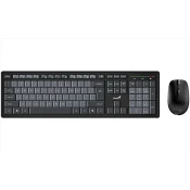 GENIUS bežični set tastatura i miša km-8200 crno/sivo