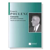 POULENC:CONCERTO POUR piano RED.POUR piano SOLO & piano