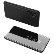 HURTEL Etui pokrowiec do Samsung S24 z klapkš Clear View Case czarne