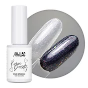 shumee Top z učinkom nakita z roza in vijoličnimi delci Wild Sparkle Top brez brisanja AlleLac x Rosie Beauty 6g