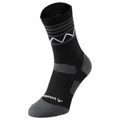 Nogavice VAUDE Bike Mid II, črno/bele (EU 36-38)
