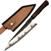 Damaskasti kuhinjski nož AM-38755 - Chef/Smeđa KP38755