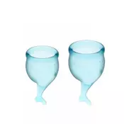 Menstrualne casice Feel Secure Menstrual Cup Light blue