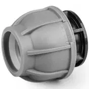 shumee Končna kapa za PE cevi 50 mm čep PN10 BRADAS 7346