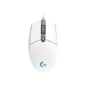 LOGITECH G203 LIGHTSYNC ge?merski miš - BELI