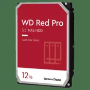 WESTERN DIGITAL Hard disk WD121KFBX Red Pro 12TB 3.5 SATA III 256MB 7200