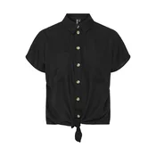 PIECES Bluza PCPIA črna