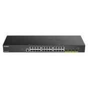 D-Link - Managed - L3 - Gigabit Ethernet (10/100/1000) - Vollduplex - Power over Ethernet (PoE) (DGS-1250-28XMP)