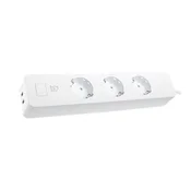 Pametni naponski kabel DELTACO SH-P03USB2, 3 utičnice, 2xUSB-A, WiFi, 1,5m, bela