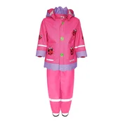 PLAYSHOES Funkcionalna obleka Glückskäfer majnica/roza/rdeča/črna