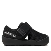 adidas Terrex Captain Toey otroški sandali, core black/core black/footwear white (EU 21)