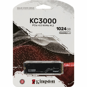 Kingston KC3000 1TB M.2 PCIe G4x4 2280