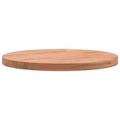 Stolna ploca O40x2,5 cm okrugla od masivne bukovine