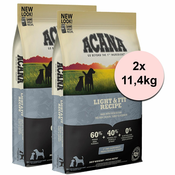 Acana Light & Fit Recipe 2x11,4 kg