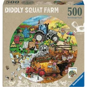 Ravensburger - Puzzle Ogled trgovine na kmetiji Diddly Squat - 500 kosov