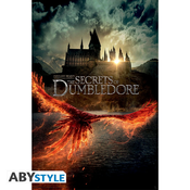 ABY style Plakat Magične živali - Dumbledorjeve skrivnosti Feniks 91,5 x 61 cm