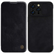 Case Nillkin Qin Pro Leather for iPhone 14 Pro, black (6902048248939)
