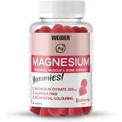 Weider – Magnezijeve gumi bonbone z okusom maline, 48 kosov