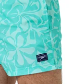 Speedo PRINT REDONDO EDGE VOLLEY 14INCH AM, moške kopalne hlače, modra 80046501
