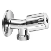 Ventil pralnega stroja z zaklopko za povratni tok, 1/2 x3/4, krom - Chrome - Bruckner - 24 - Medeninasti - 1/2x3/4 - 14