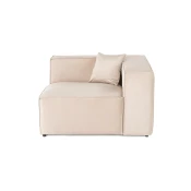 Atelier del Sofa Fotelja Lora 1R 108x65x110cm Krem