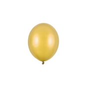 Baloni metalik Gold - 10 balonov