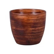 Prevleka za cvetlični lonec BORN WOOD keramika mat d15x14cm