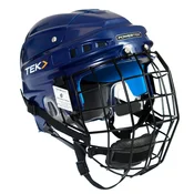 Hokejska čelada POWERTEK V3.0 Combo Navy Junior