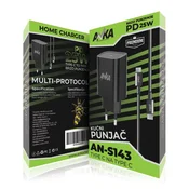 PUNJAC KUCNI AN-S143 PD 25W TYPE-C TO TYPE-C 1 PORT ANKA