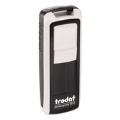 TRODAT Pocket Printy 9512 pečat, bijelo kućište, crni jastučić za tintu 9512FE/F