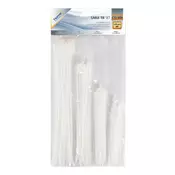 Home Set plasticnih vezica CTS WH 120/1 bijela