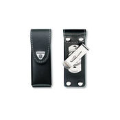 Etui za nož VICTORINOX usnjen črn z zaponko