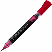 Pentel Dual Metallic Brush marker s čopičem - roza
