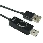ROLINE USB 2.0 kabel KM za povezivanje PC/Android, 2 m, crni 11.02.9180-10