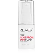 Revox Help Acne Prone Skin Fluid fluid za obraz proti aknam 30 ml za ženske