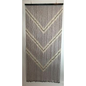 Zavesa proti mrčesu, zavesa za na vrata, zavesa za muhe, lesena, mere 90x200 cm, sortirani designi