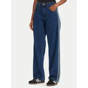 adidas Jeans hlače adicolor Firebird KD1499 Modra Loose Fit