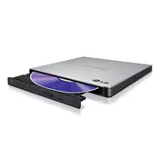 LG External Slim Portable DVD Writer (Silver) - GP57ES40