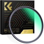 K&F 105MM XU06 Nano-X B270 MCUV Filter, HD, Waterproof, Anti Scratch, Green Coated