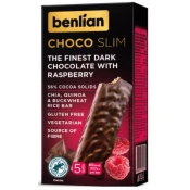 BAR CHOCO SLIM MALINA BENLIAN 80G