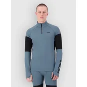 Mons Royale Olympus Merino 1/4 Zip Long Sleeve Base Laye black