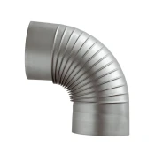 Dimno koleno, fi 120mm, 90°, pocinkano