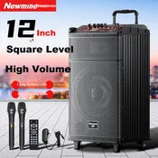 Newmine Bluetooth zvucnik sa 2 mikrofona N520, 4500 mAh, Crni