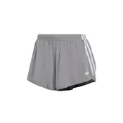 ADIDAS PERFORMANCE Športne hlače siva / bela