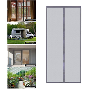 INF Vratna zavesa proti komarjem Grey S, (21540745)