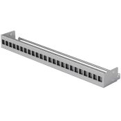 Ubiquiti UACC-Rack-Panel-Patch-Blank-24 Standalone insert that can be easily installed into an existing network equipment rack to create a clean, uniform aesthetic - UACC-RACK-PANEL-PATCH-BLANK-24