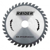 Raider RD-SB28 163134 Testera, Cirkularna, 115x36Tx22.2mm