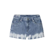 Pepe Jeans za dekleta. PG800871 Kratek Oblačno modra (4anos= 80cm), Priložnostno, Bombaž, Džins, otroška moda