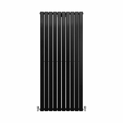 MONSTER Dizajnerski ploski radiatorji Matt Black 1600 mm x 700 mm, (21569778)